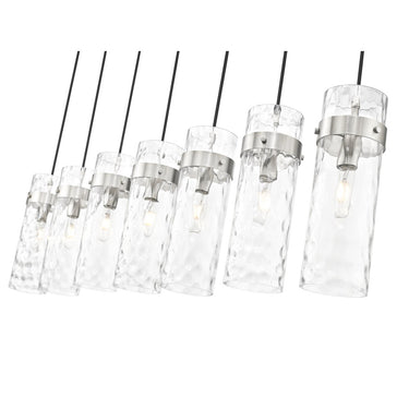 Z-Lite Fontaine 7 Light Linear Chandelier image 9
