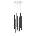Z-Lite Forest Steel 9 Light Chandelier image 10