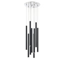 Z-Lite Forest Steel 9 Light Chandelier image 6