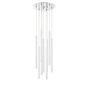 Z-Lite Forest Steel 9 Light Chandelier image 7