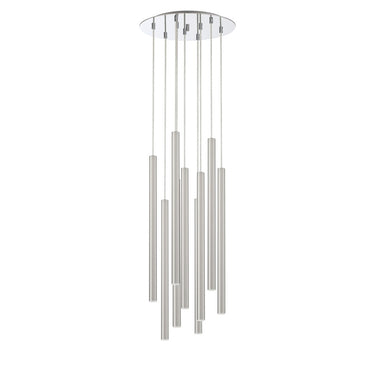 Z-Lite Forest Steel 9 Light Chandelier image 8