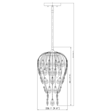 Z-Lite Gabriella 3 Light Pendant image 21