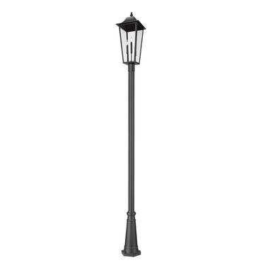 Z-Lite Gannon 3 Light Outdoor Post Mounted Fixture image 1