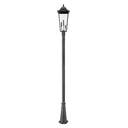 Z-Lite Gannon 3 Light Outdoor Post Mounted Fixture image 2