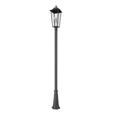 Z-Lite Gannon 3 Light Outdoor Post Mounted Fixture image 4