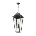 Z-Lite Gannon 5 Light Outdoor Chain Mount Ceiling Fixture image 1