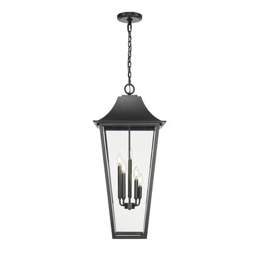 Z-Lite Gannon 5 Light Outdoor Chain Mount Ceiling Fixture image 2
