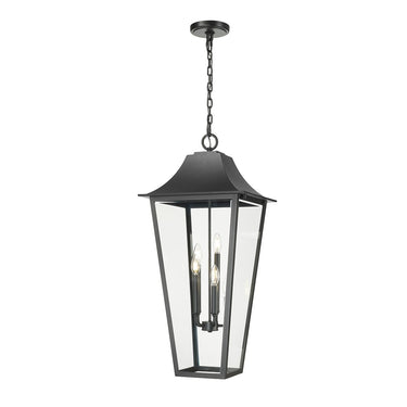 Z-Lite Gannon 5 Light Outdoor Chain Mount Ceiling Fixture image