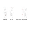 Z-Lite Gannon 5 Light Outdoor Wall image 7