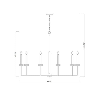 Z-Lite Gaultier 10 Light Chandelier image 14