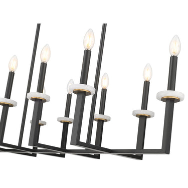Z-Lite Gaultier 10 Light Linear Chandelier image 3