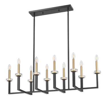 Z-Lite Gaultier 10 Light Linear Chandelier image 4