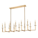Z-Lite Gaultier 12 Light Linear Chandelier image 1