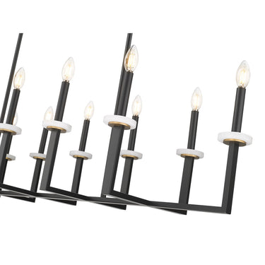 Z-Lite Gaultier 12 Light Linear Chandelier image 6