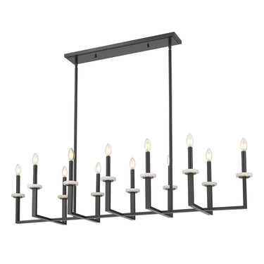 Z-Lite Gaultier 12 Light Linear Chandelier image