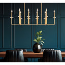 Z-Lite Gaultier Modern Gold 10 Light Linear Chandelier image 5