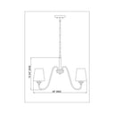 Z-Lite Gianna 5 Light Chandelier image 14