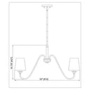 Z-Lite Gianna 6 Light Chandelier image 7