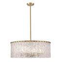 Z-Lite Glacier 10 Light Chandelier image 1