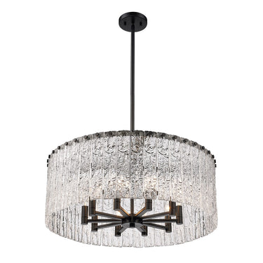 Z-Lite Glacier 10 Light Chandelier image 2