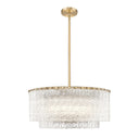 Z-Lite Glacier 10 Light Pendant image 1