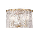 Z-Lite Glacier 3 Light Flush Mount image 1