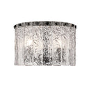 Z-Lite Glacier 3 Light Flush Mount image