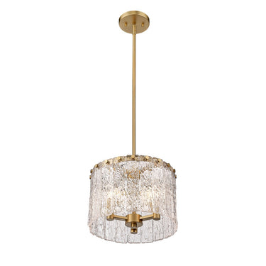 Z-Lite Glacier 3 Light Pendant image 3