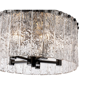 Z-Lite Glacier 5 Light Flush Mount image 6