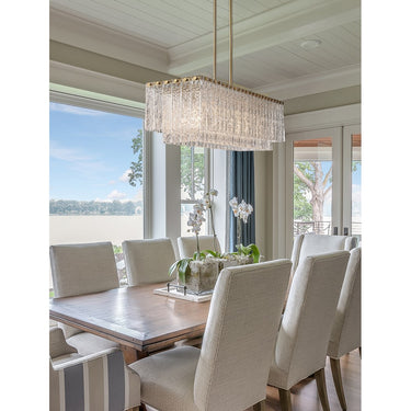 Z-Lite Glacier 5 Light Linear Chandelier image 11