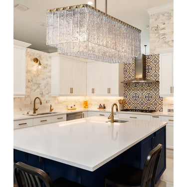 Z-Lite Glacier 5 Light Linear Chandelier image 13