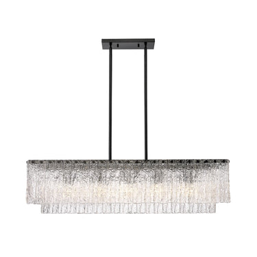 Z-Lite Glacier 5 Light Linear Chandelier image 2