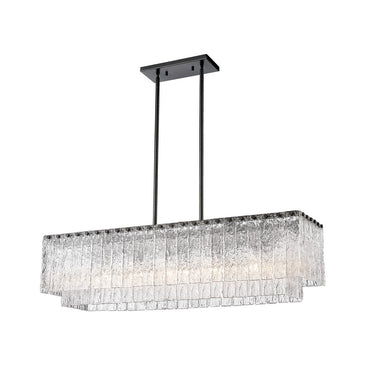 Z-Lite Glacier 5 Light Linear Chandelier image 4