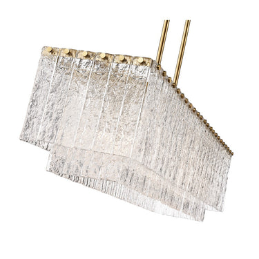 Z-Lite Glacier 5 Light Linear Chandelier image 7