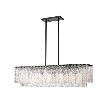 Z-Lite Glacier 5 Light Linear Chandelier image
