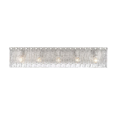 Z-Lite Glacier 5 Light Vanity Light image 8