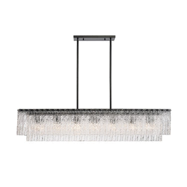 Z-Lite Glacier 7 Light Linear Chandelier image 2