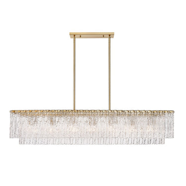 Z-Lite Glacier 7 Light Linear Chandelier image 3