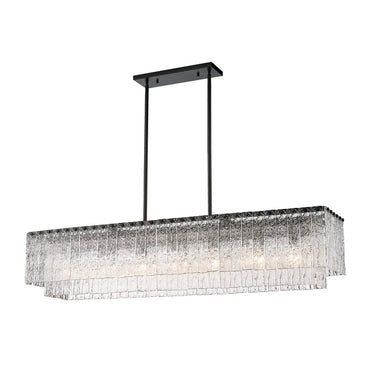 Z-Lite Glacier 7 Light Linear Chandelier image 4