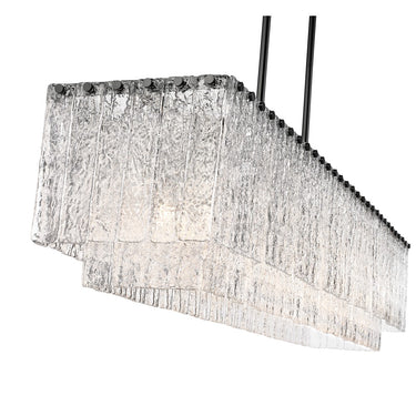 Z-Lite Glacier 7 Light Linear Chandelier image 6