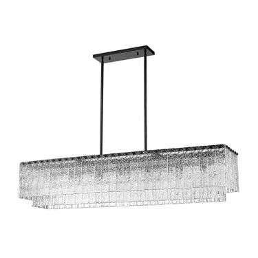 Z-Lite Glacier 7 Light Linear Chandelier image 8