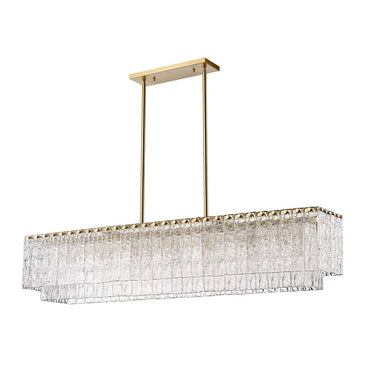 Z-Lite Glacier 7 Light Linear Chandelier image 9