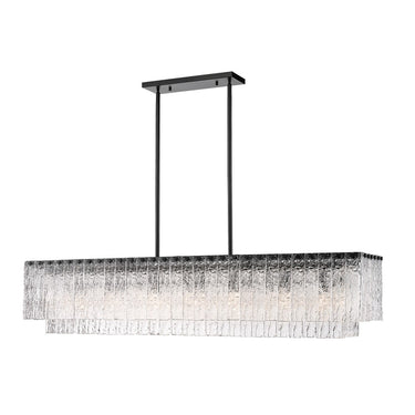 Z-Lite Glacier 7 Light Linear Chandelier image
