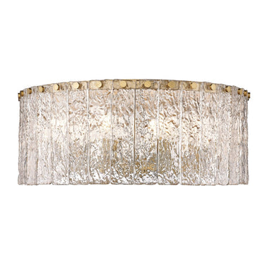 Z-Lite Glacier 8 Light Flush Mount image 1