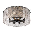 Z-Lite Glacier 8 Light Flush Mount image 2