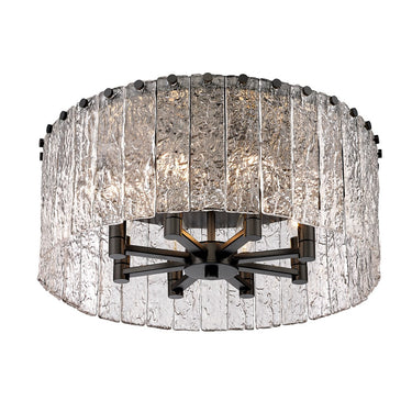 Z-Lite Glacier 8 Light Flush Mount image 2