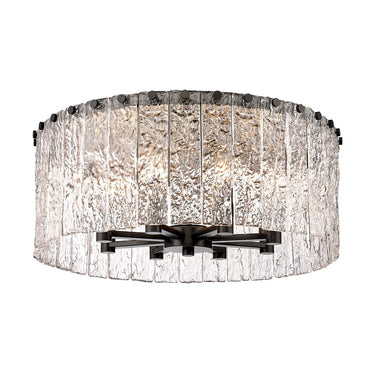 Z-Lite Glacier 8 Light Flush Mount image 4