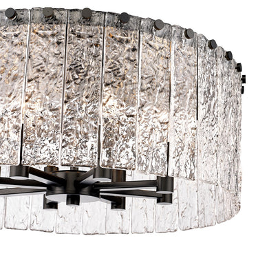 Z-Lite Glacier 8 Light Flush Mount image 6