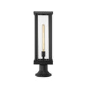 Z-Lite Glenwood Glass 1 Light Outdoor Pier Mounted Fixture image 1