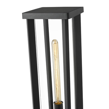 Z-Lite Glenwood Glass 1 Light Outdoor Pier Mounted Fixture image 3